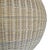 Contemporary Outdoor Faux Rattan Globe Pendant Light 36" For Sale - Image 4 of 10