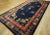 Chinese 1920s Blueu Navy Vase Floral Antique Peking Rug 6' 0'' X11' 8'' Handknotted Wool Carpet For Sale - Image 3 of 13