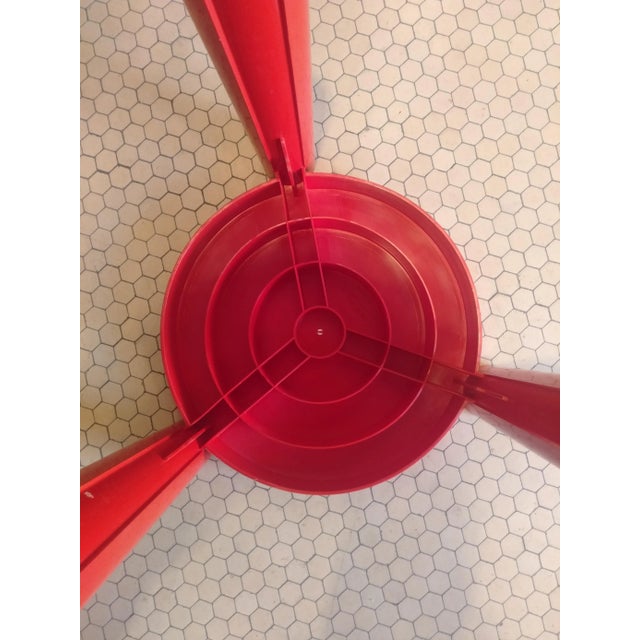 Black Stools in Red and Black from Kartell, Set of 5 For Sale - Image 8 of 13