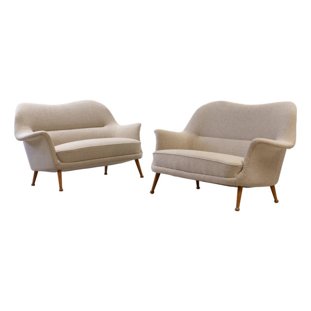 Divina Loveseat Sofa by Arne Norell, 1950s For Sale
