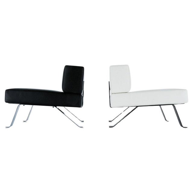 White Ombra Easy Chairs by Charlotte Perriand for Cassina, Set of 2 For Sale - Image 8 of 8