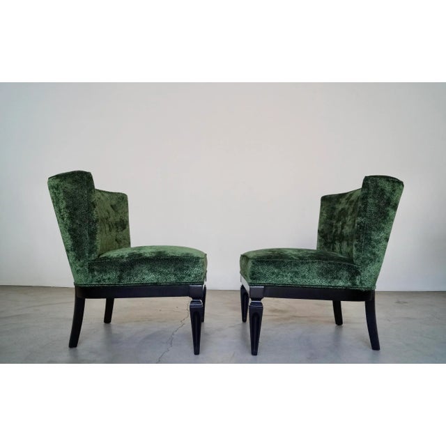 1960s Hollywood Regency Lounge Chairs - a Pair For Sale - Image 5 of 13