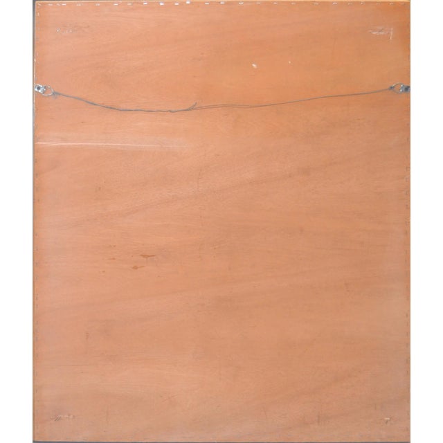 White Framed Yamil O Cardenas Abstract Acrylic Painting For Sale - Image 8 of 11