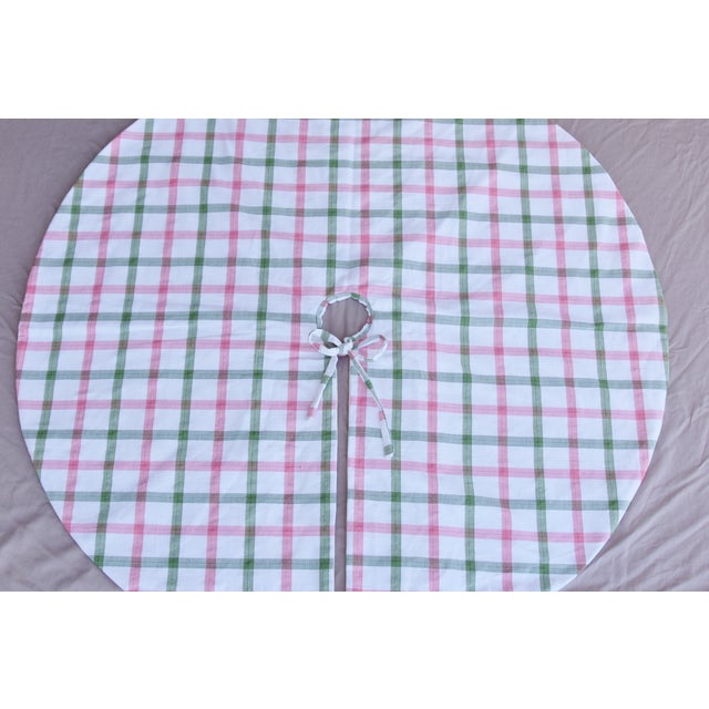 Custom 53 English Plaid Christmas Tree Skirt Chairish