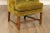 1970s Chippendale Style Tall Back Wing Chair For Sale - Image 5 of 12