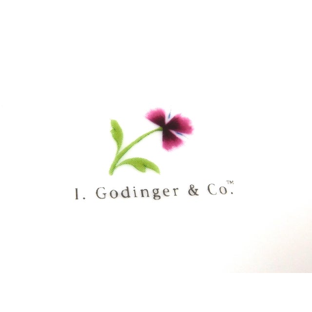 1970s Godinger Creamer in Petit Fleur For Sale - Image 4 of 4