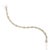 Yellow Contemporary 14.8 CTW Oval Lemon Topaz & Round Zircon Sterling Silver Tennis Bracelet For Sale - Image 8 of 13