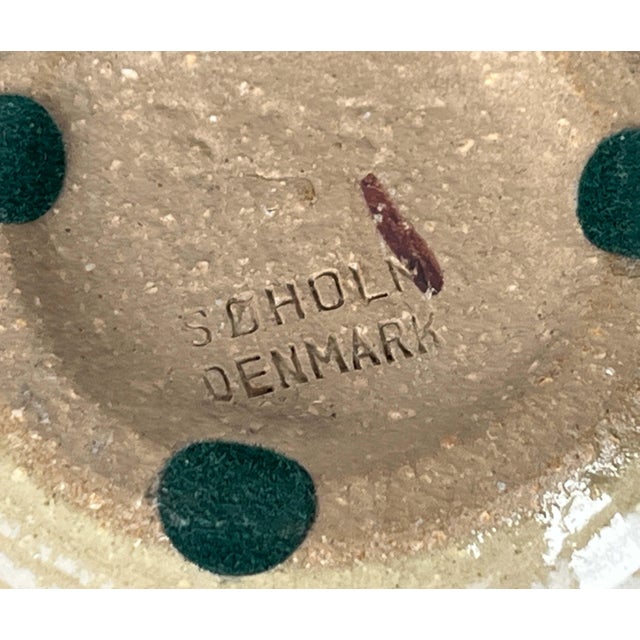Mid-Century Modern Danish Studio Pottery Bowl from Søholm, 1960s For Sale - Image 17 of 18