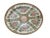 Ceramic Large Antique Rose Medallion Platter For Sale - Image 7 of 7