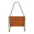 Carl Auböck Brass and Leather Magazine Rack For Sale