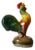 Vintage Limoges, France Hand-Painted Porcelain Enamel Crowing "Rooster" Trinket Box For Sale