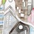 Austin Skyline - Original Multicolor Austin Cityscape Watercolor Painting on Paper by Maria C Bernhardsson For Sale In Los Angeles - Image 6 of 7