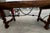 Monumental 18th-Century Spanish Baroque Style Walnut Trestle Dining / Refectory Table For Sale - Image 12 of 18