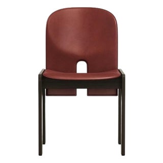 Scarpa 121 Chair in Wood and Leather by Afra & Tobia Scarpa For Sale