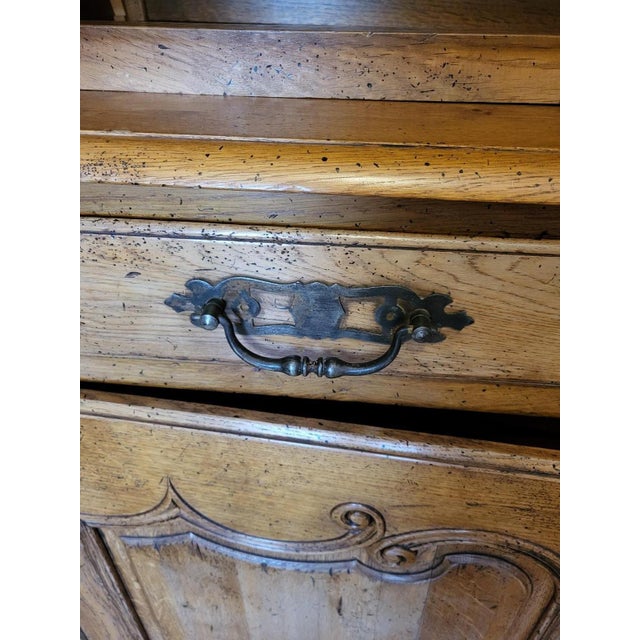 Normandy Buffet in Oak from Maison Doudard, France For Sale - Image 16 of 17