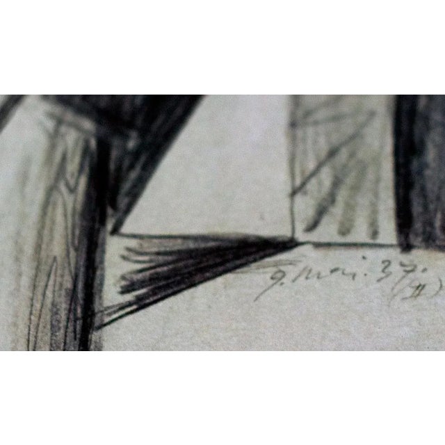 Modern Pablo Picasso Lithograph Guernica Study Framed Print For Sale - Image 3 of 4