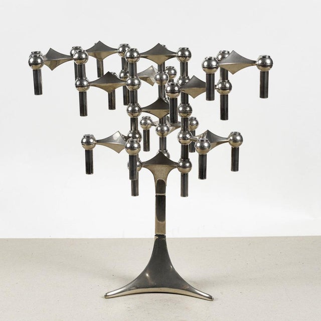 Orion Modular Candelabra by Fritz Nagel for BMF For Sale - Image 13 of 18