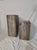 Modern Stunning Pair of Travertine Pedestals For Sale - Image 3 of 9