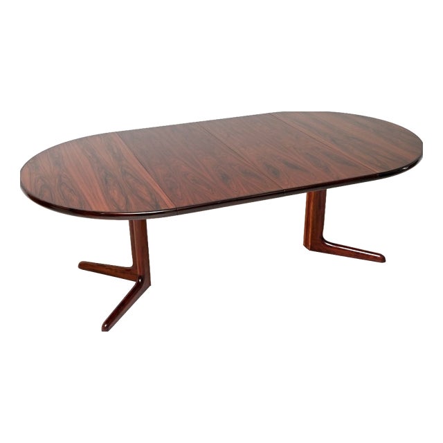 Vintage Danish Extending Dining Table, 1960s For Sale