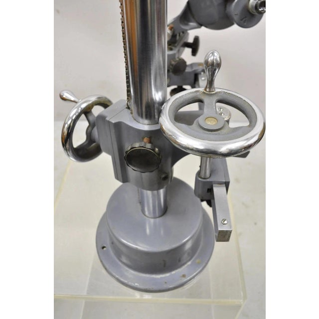 Metal Vintage Bausch & Lomb Optical Xd 7489 Medical Supply Test For Sale - Image 7 of 10