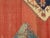 Brown Antique Persian Serapi Carpet, Handmade Wool Oriental Rug, Ivory Rust Light Blue For Sale - Image 8 of 18