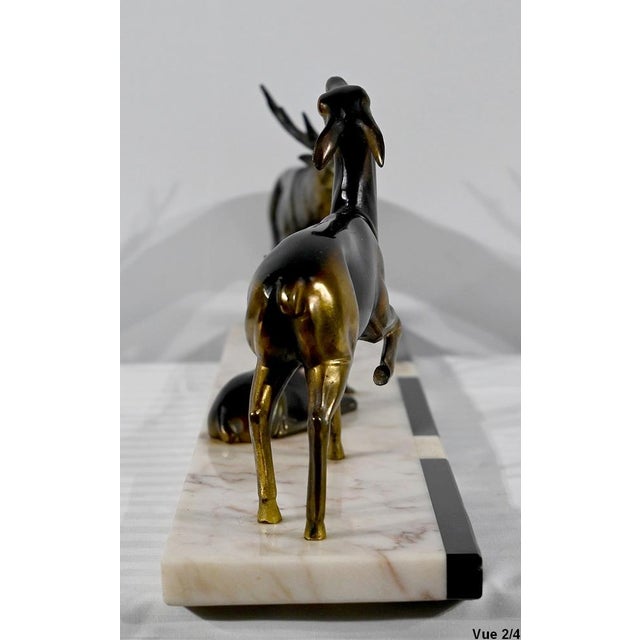 Deer, Doe and Fawn Group, Early 1900s, Regula For Sale - Image 12 of 18