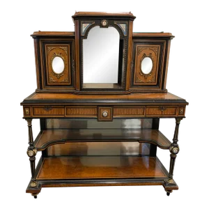 19th Century Cabinet Inlaid French Timeless