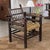 Stunning 1940s French oak and woven armchair by Charles Dudouyt. Beautiful carved wood detail throughout with intricately...
