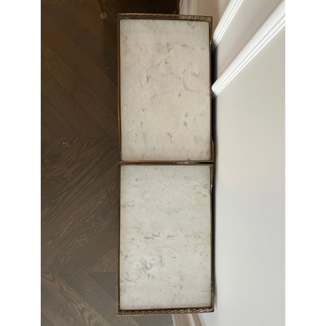 Wood Early 19th Century Neoclassical Nightstand, Pair For Sale - Image 7 of 9