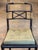 19th Century Set of Six 19th Century Black and Gilt X-Back Side Chairs For Sale - Image 5 of 10