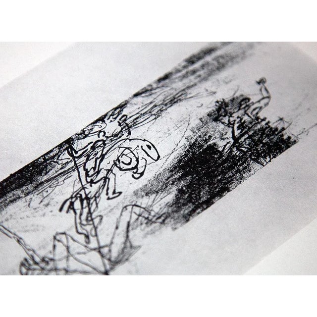 Abstract Paul Klee Lithograph Ltd Edition “St. Georg" For Sale - Image 4 of 7