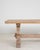 Wood Oak Trestle Dining Table For Sale - Image 7 of 15
