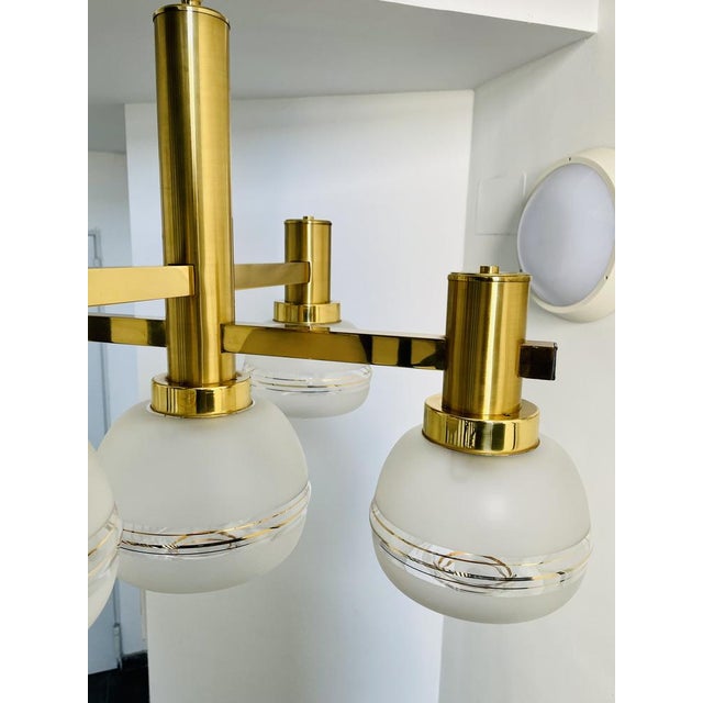 Gaetano Sciolari Ceiling Lamp attributed to Gaetano Sciolari for Sciolari, 1970s For Sale - Image 4 of 18