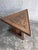 Art Nouveau Carved Wood Triangular Side Table, France, 1915 For Sale - Image 9 of 11