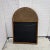 Antique Spanish Pine Arch Mirror With Sunburst Design For Sale - Image 9 of 9