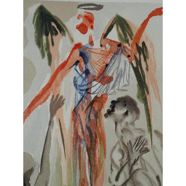 Salvador Dali, Earthly Paradise, Woodcut For Sale - Image 6 of 7