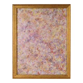 Metallic Skies - Textured Abstract on Canvas by Judith W Winslow For Sale