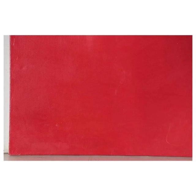 Elena Osterwalder (Mexico/United States, 20th/21st century) Rojo/Red #6, 2003 Oil painting on canvas Signed and dated to...