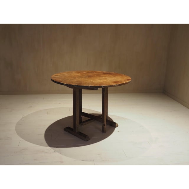 Antique French Wine Table, 1800s For Sale - Image 6 of 12
