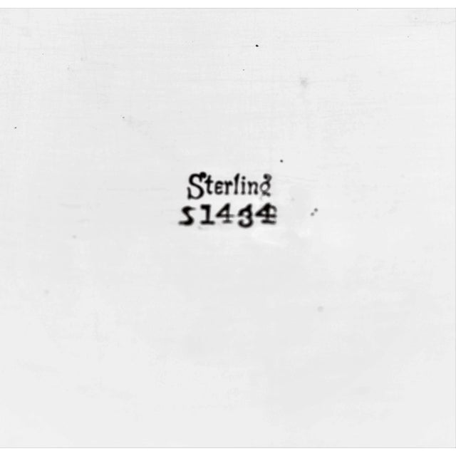 1900 - 1909 Hawkes Sterling Compote For Sale - Image 5 of 6