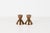 Mid-Century Modern Copper Hourglass Candle Holder Pair For Sale - Image 9 of 9