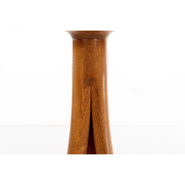 1990s 1990s American Modern Pedestal Table For Sale - Image 5 of 8