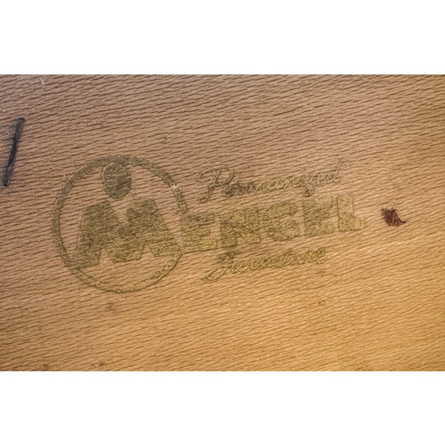 Mid-Century Modern Secretary Desk / Gentlemen's Dresser / Chest of Drawers by Raymond Loewy for Mengel, Usa, C. 1960s For Sale - Image 10 of 12