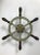 Circa 1940s Boat Steering Wheel With Wood Handles/Column For Sale - Image 10 of 10