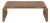 Matthew Izzo Home Newbury Dark Burlwood Waterfall Edge Coffee Table For Sale