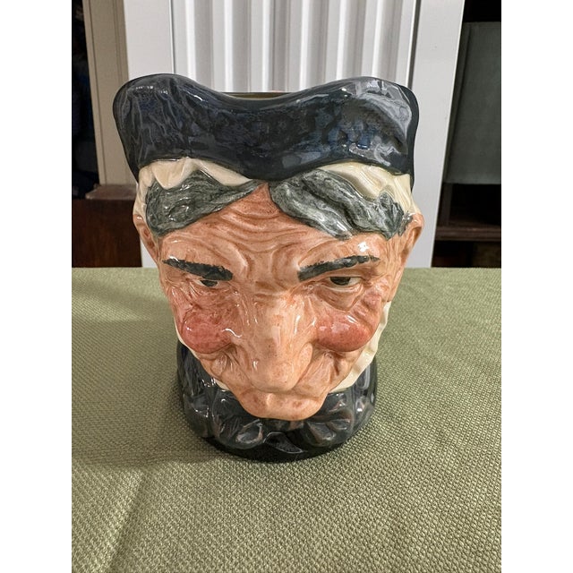 Late 20th Century Vintage Royal Doulton "Granny" Porcelain Toby Character Jug Mug, 20th Century For Sale - Image 5 of 8
