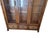 Vintage Thomasville Faux Bamboo and Cane Glass Display Cabinet China Hutch For Sale - Image 17 of 17