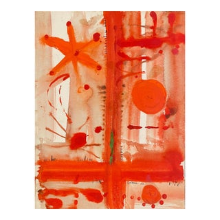 1952 Robert Colborne Abstract Oil Painting For Sale