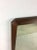 Mid Century Modern Wall Mirror With Angular Walnut Frame For Sale - Image 11 of 12