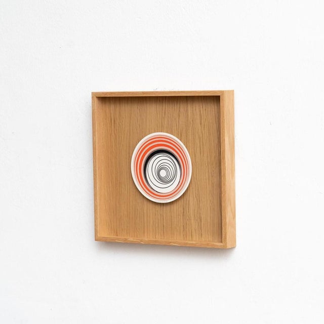 Contemporary Marcel Duchamp, Lanterne Chinoise Rotorelief from Konig Series 133, 1987, Wood For Sale - Image 3 of 15